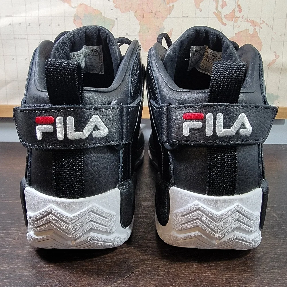 BRAND NEW Fila Grant Hill 2 96' Black White Red Men's Size 11.5 - Picture 5 of 7